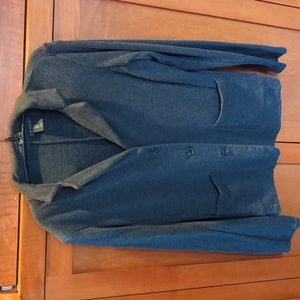 Tahari Gray Blazer Large